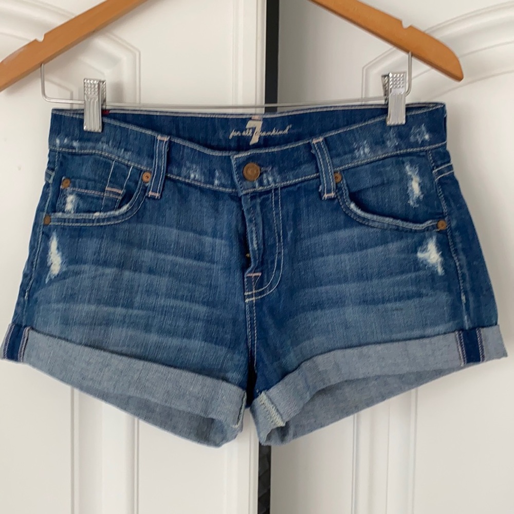 Seven Jean/ denim shorts